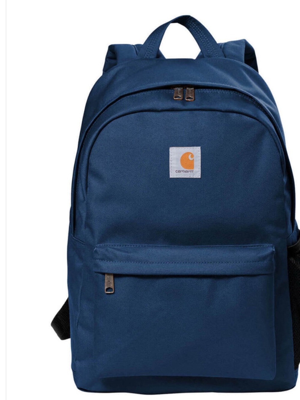 Carhartt Dark Blue Classic Backpack with Chest Logo